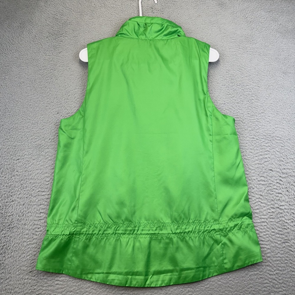 Polo Golf‎ Ralph Lauren Vest Womens Large Green Water Repellent Windbreaker - Picture 4 of 13
